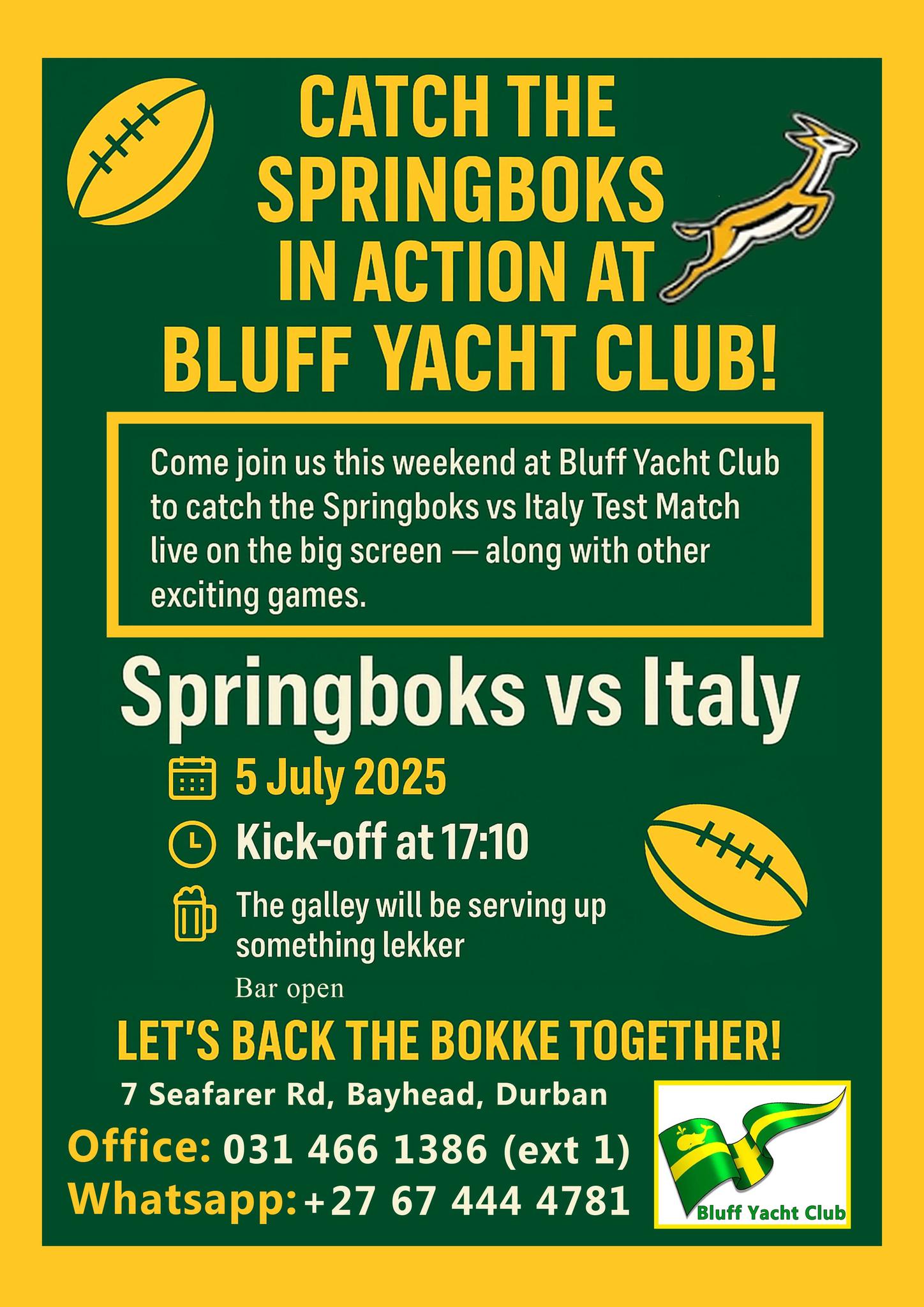 Bluff Yacht Club notice 3