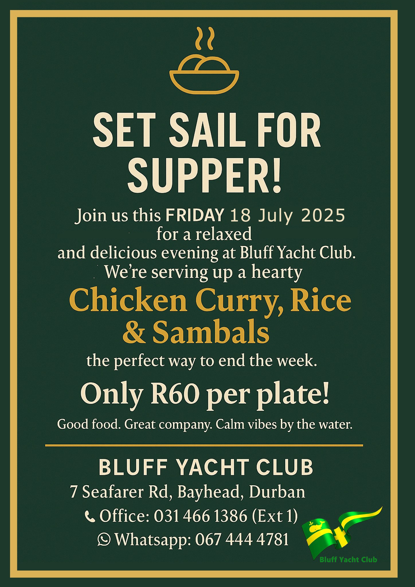 Bluff Yacht Club notice 4