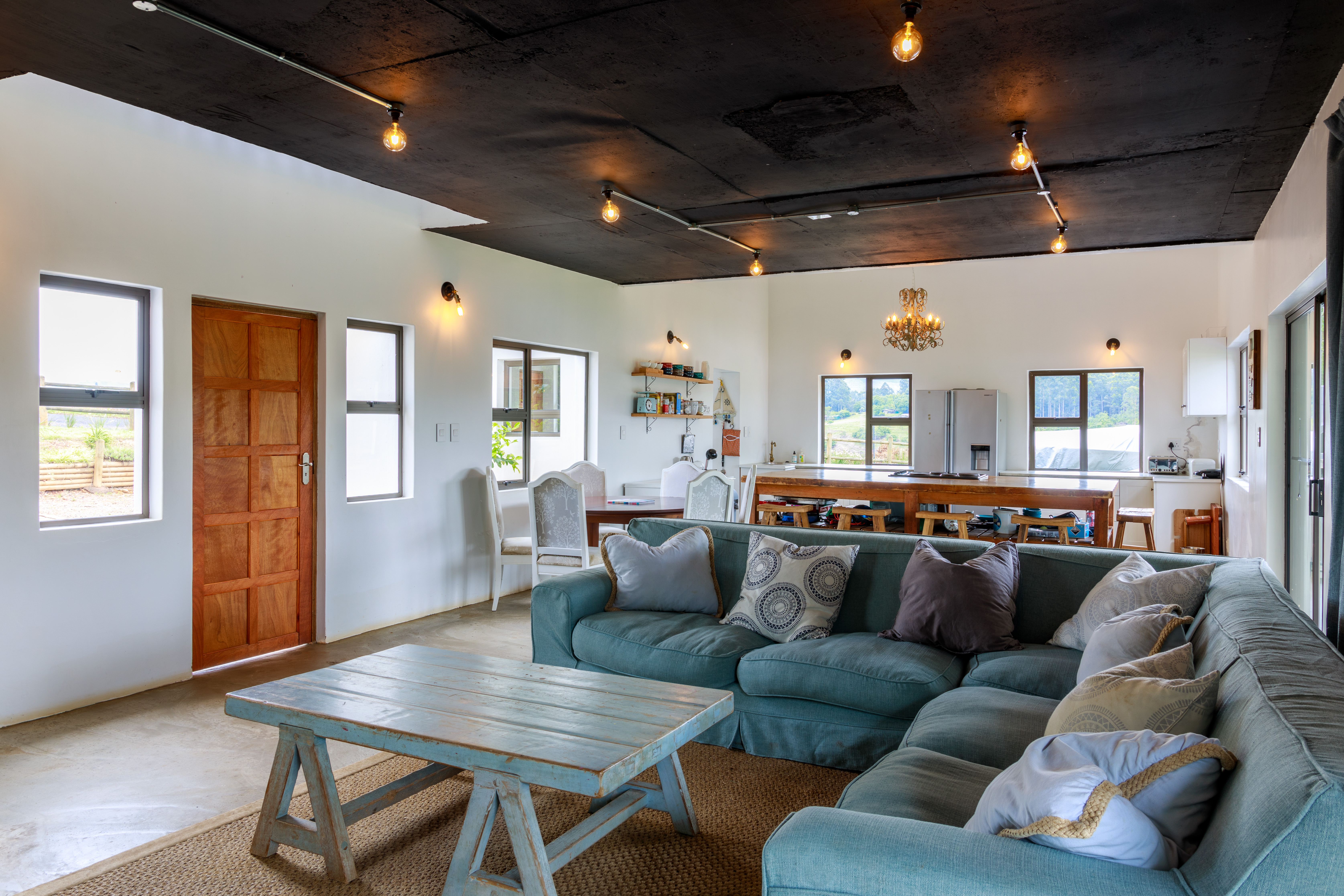 Lounge seating area
